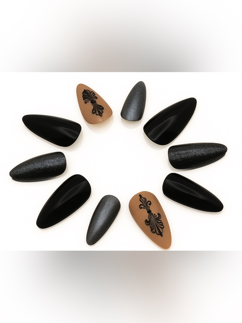 I'm Raven About You: Press-On Nails